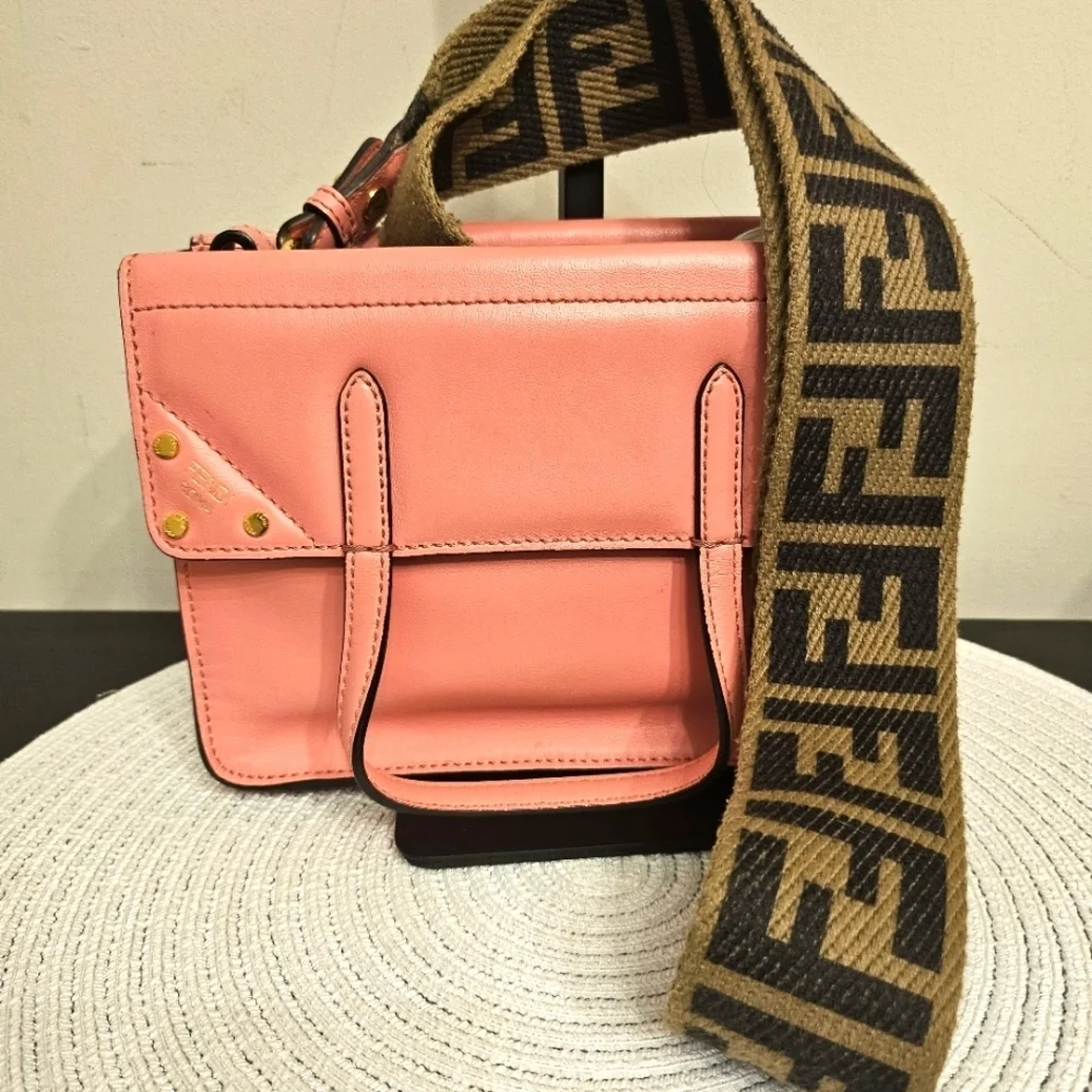 Fendi Flip Tote - Small With Shoulder Strap